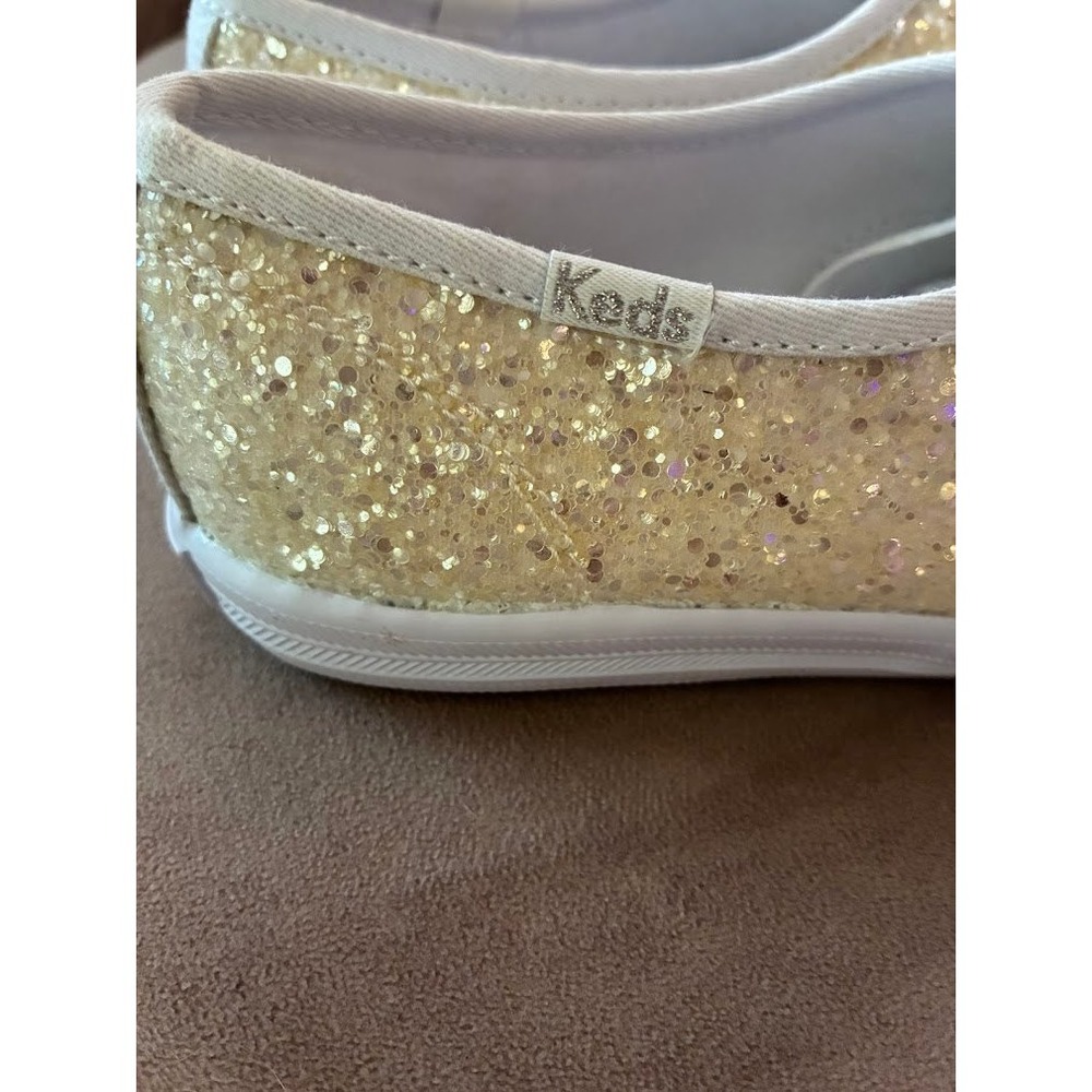 Keds Champion Glitter Celebrations Lace Up Wedding Sneakers Women's 7 - Picture 4 of 7